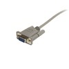 StarTech.com 25 ft Cross Wired DB9 Serial Null Modem Cable