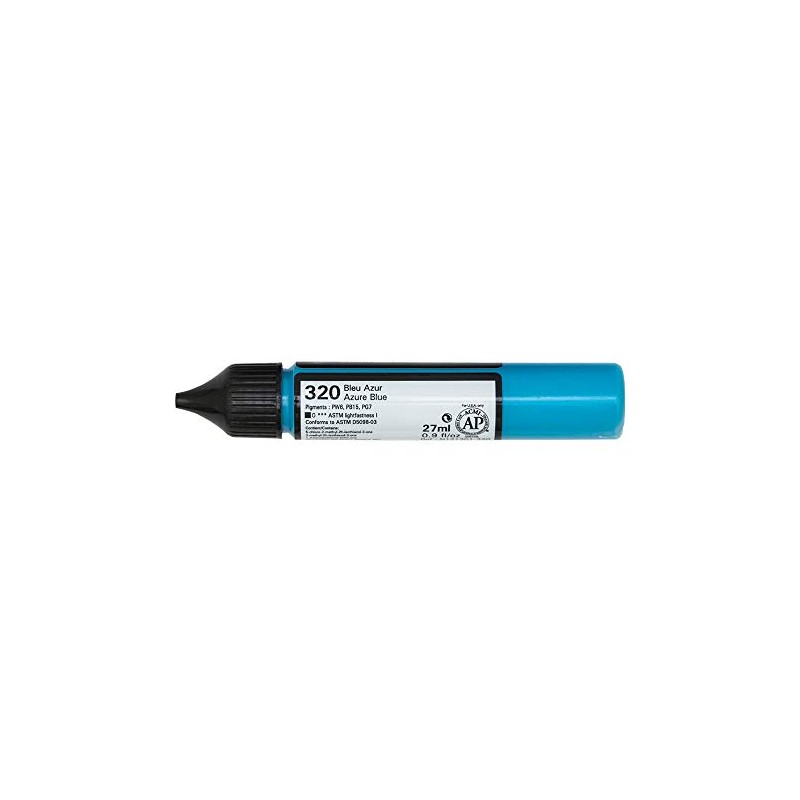 Sennelier Abstract Acrylic 3D Liner 27ml (Azure Blue)