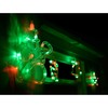 WeRChristmas Pre-Lit LED Christmas Characters Silhouette Light String - Red/Green