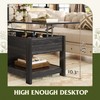 WLIVE Coffee Table, 47" Lift Top Coffee Table with Hidden