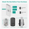 AkaGear DS10 Pro Keyless Entry Door Lock, Fingerprint Door Locks,