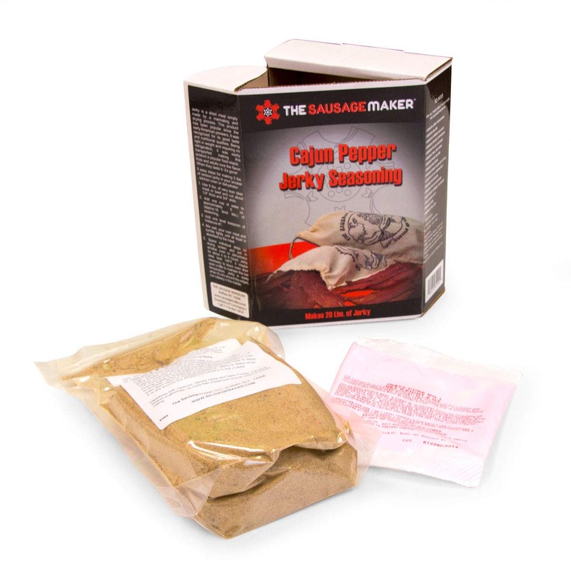 The Sausage Maker - Cajun Pepper Jerky Seasoning Kit, 1