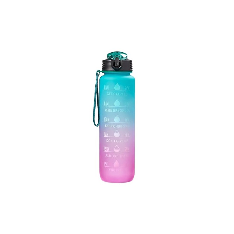 Chef Aid 1 Litre Drinks Bottle with Drinking Targets -