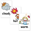 Flash Cards (Weather) - Postcard Size - English Card.com Flashcards,