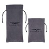 FIORETTO Men Genuine Leather Fingerless Gloves - Punk Half Finger