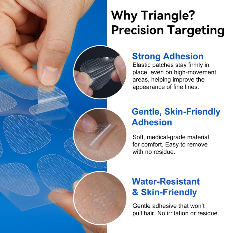 Triangle Wrinkle Patches – Anti Wrinkle Facial Patches for Elevens,