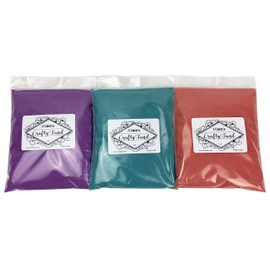 CuteyCo Crafty Sand Pack - 3 Colors: 3 lbs of Vibrant Craft Sand & Play Sand: Orchid, Ocean, Coral…