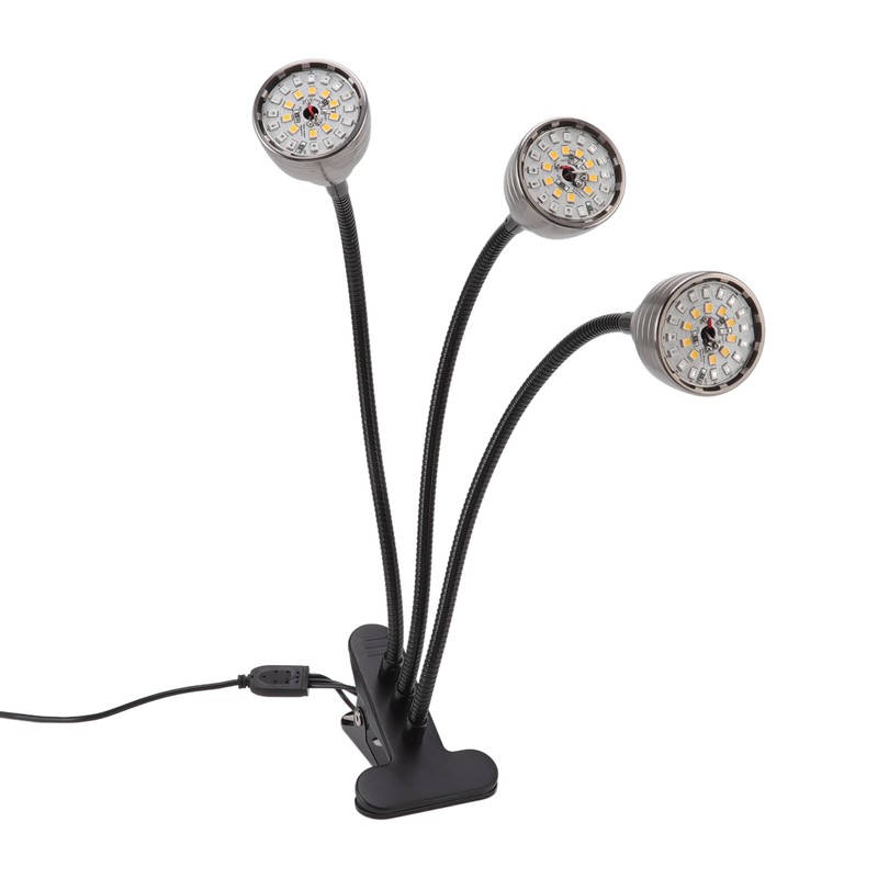 Indoor Plants Light Full Spectrum LED Plant Grow Light Clip