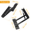 2 Pair Folding Lift and Up Hinges, Heavy Duty Lift