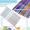 Weabetfu 102pcs Crochet Hooks Set Crochet Hook Kit with Case