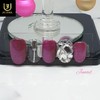 Bling Cherry Handmade Nail Tips - Long Almond / 블링체리