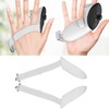 Micro Traders 1Pairs Controller Grips Compatible with Meta Quest 3S