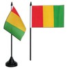 Flaggenfritze® Table Flag Guinea 10 x 15 cm