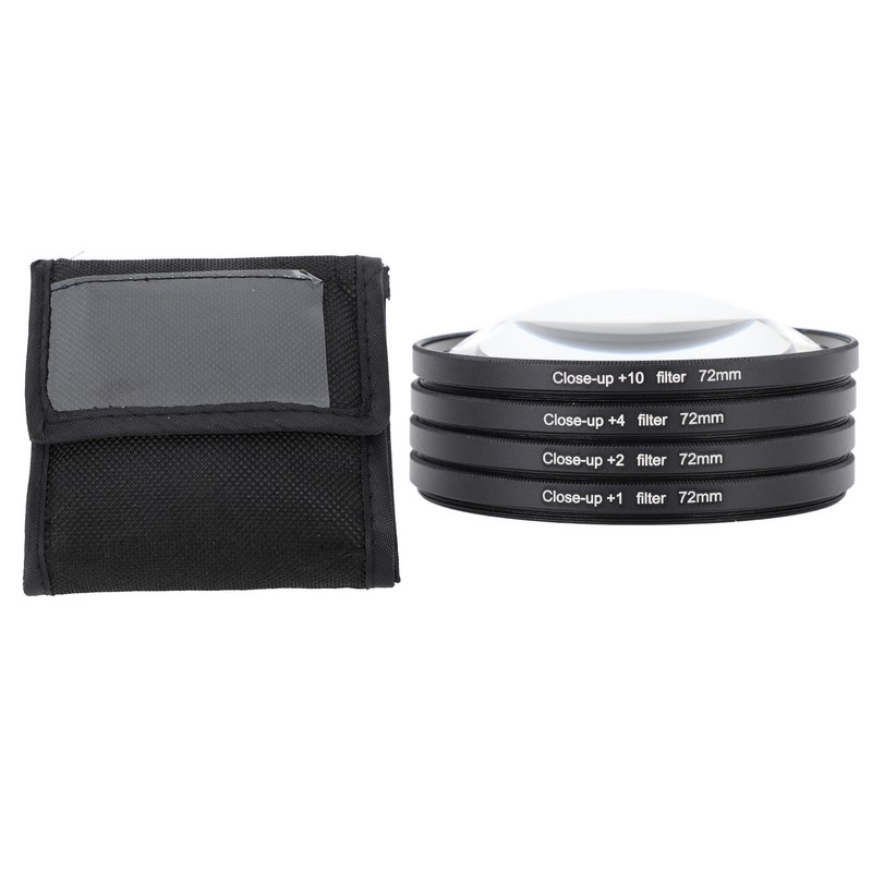 Close Up Filter Kit 4 in 1 +1 +2 +4