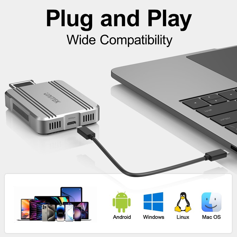 40Gbps CFexpress 4.0 Type B Card Reader - USB4 CF