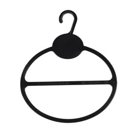 SSWBasics Black Scarf Hanger - Pack of 50