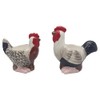 The Leonardo Collection Cockerel and Hen Novelty Egg Cups for