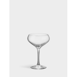 Orrefors More Coupe 7 Fl. Oz. Cocktail Glasses - Set of 4, Classic Cocktail Coupe Glasses - Kitchen & Dining Crystal Glassware, Versatile Serving for Champagne & Margaritas, Dishwasher Safe
