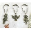Cute Owl Shower Curtain Hooks - Bronze Shower Curtain Rings