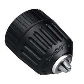 3/8" Keyless Drill Chuck Adapter 0.8-10mm, 1/4-Inch Hex Shank, Capacity Drill Chuck Adapter Converter Quick Connect Impact Driver Conversion Tool 3/8-24UNF Moun