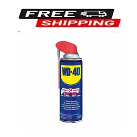 WD-40 12 oz. Original WD-40 Formula, Multi-Purpose Lubricant Spray with Smart Straw