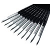 Major Brushes Sable Substitute Size 12 Artist Paint Brushes -