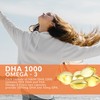 HAIM DHA 1000 Omega-3 Fish Oil - 90% Purity with