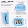 AVTREK 3D Step Counter Clip On with LED Backlight Pocket
