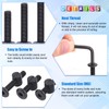Glarks 141Pcs Baby Bed Crib Screws Hardware Replacement Kit, M6x15/