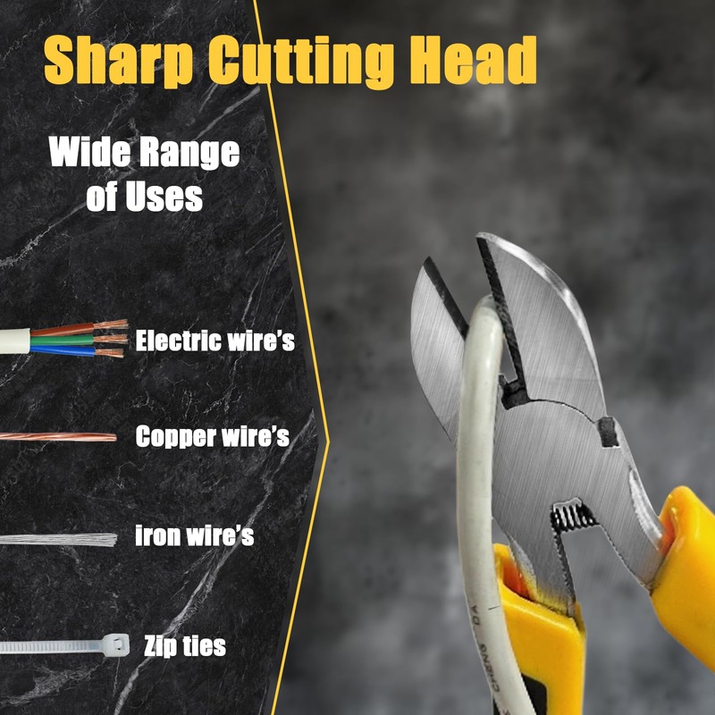 Precision Wire's Cutters Heavy Duty Pliers - Side Cutters, Cutting