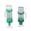 Bird Cage Water Feeder Set, 140ml Drinker Bird Water Dispenser,