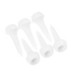 MUXSAM 100pcs White Plastic Golf Balls Tees For Training And