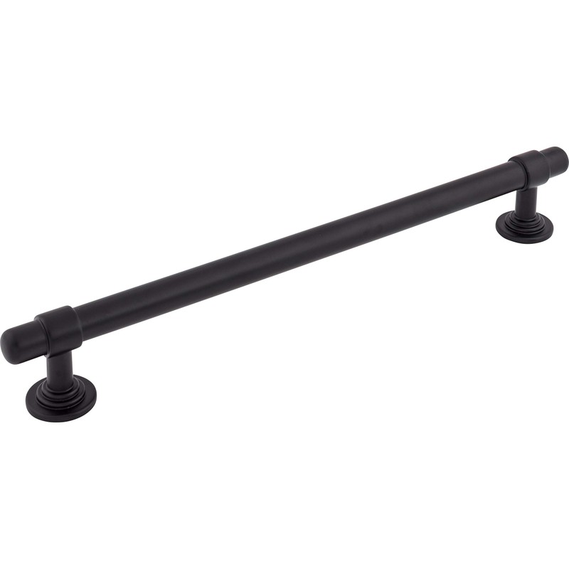 Top Knobs TK3008BLK 18 in. (457mm) Ellis Collection Appliance Pull,