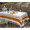 Italian Bed Linen Panama Digital Printed Tablecloth, 150x180cm, TV24, TV