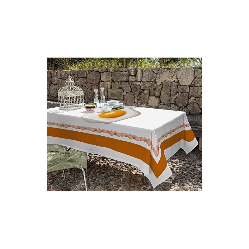 Italian Bed Linen Panama Digital Printed Tablecloth, 150x180cm, TV24, TV
