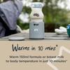 Tommee Tippee LetsGo Portable Baby Bottle Warmer, USB Rechargeable, Electric