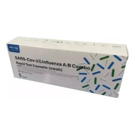 Prueba Rapida Antigeno Combo Virus Respiratorio C/5 Pruebas
