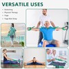 Stretching Strap Yoga Straps for Physical Therapy, 10 Loops Non-Elastic