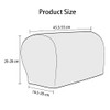 Premium Polyester Sofa Arm Cover, Scratch Resistant Protector Covers,Elastic Armrest