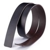 Vatee's Reversible Genuine Leather Belts without Buckle For Men Replacement
