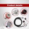 2Pcs Rear Driver and Passenger Side Tail Light Wiring Harness