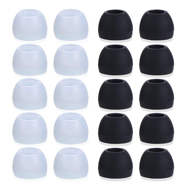 Blacell Blacell 20 Pcs Medium Silicone Earbud Cap Tip Cover