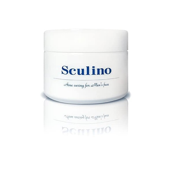 Sculino Men's Acne Care Gel Cream, Men's Acne Prevention, Medicinal Quasi Drug, Pure Domestic, Made in Japan, Adolescent Acne, 1.8 oz (50 g)