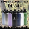 Aquapelli Water Bottle Midnight black 34 oz
