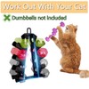 EXBTOKA Dumbbell Rack Stand Only, 4 Tier Weight Rack for
