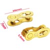 Hyamass 4 Pairs Bicycle Missing Link 10 Speed Chain Reusable