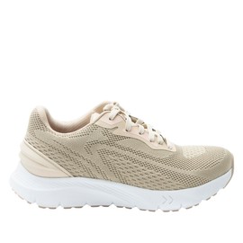 Alegria Women's Rize ReBounce Collection Lightweight Knit Upper Athletic Shoes Beige 10 M US