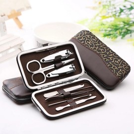 Portable Everyday Nail Care Kit with Case Random 4ea