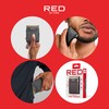 RED by Kiss Cordless Mini Shaver for Men, Compact High-Precision,