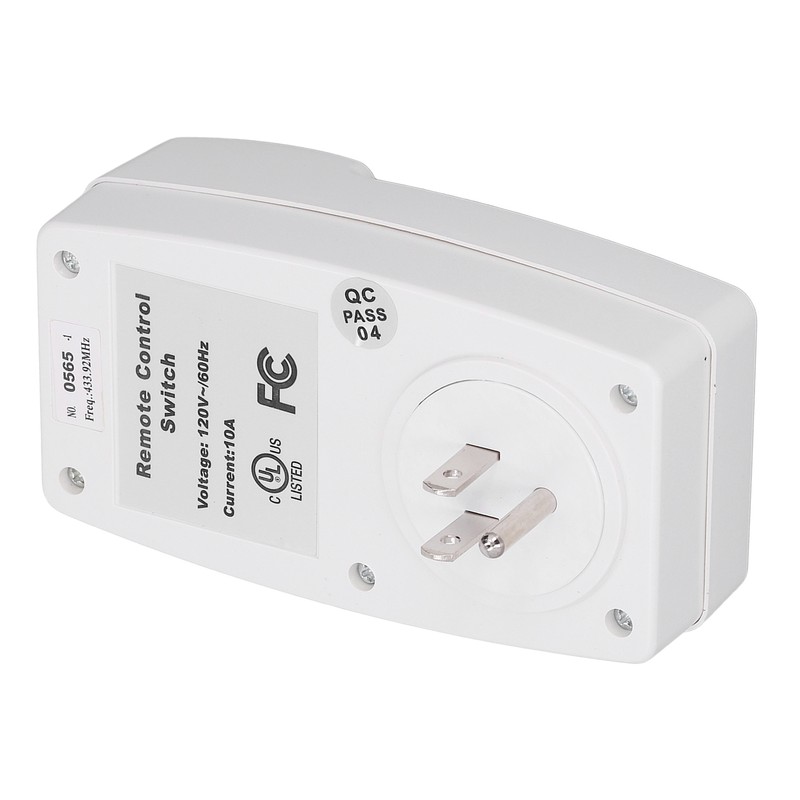 Remote Control Outlet Power Socket Receptacle for Light Conditioner